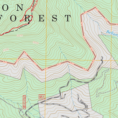 Snowden, VA FSTopo Preview 2