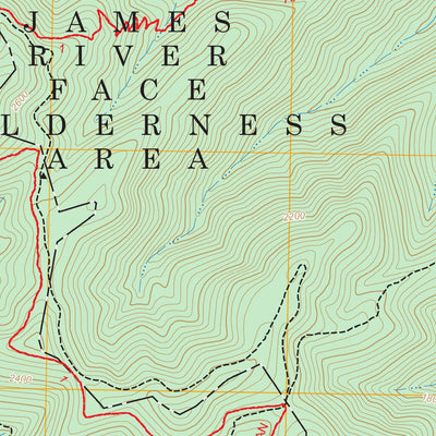 Snowden, VA FSTopo Preview 3