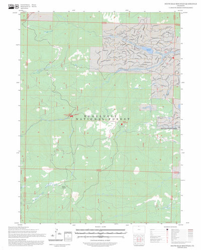 South Bald Mountain, CO FSTopo Preview 1