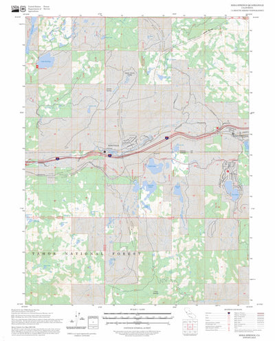 Soda Springs, CA FSTopo Preview 1