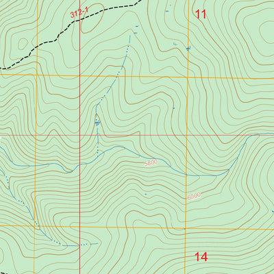 Sourdough Peak, ID FSTopo Preview 2