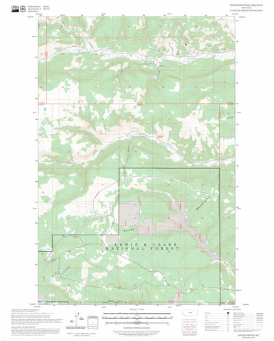 South Bench, MT FSTopo Preview 1