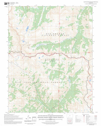South River Peak, CO FSTopo Preview 1