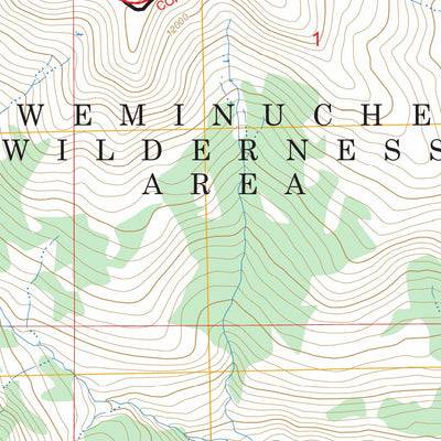 South River Peak, CO FSTopo Preview 2