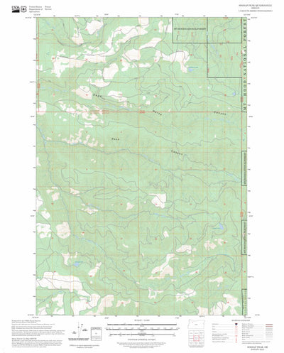Soosap Peak, OR FSTopo Preview 1