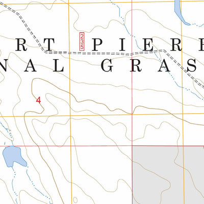 South of Pierre, SD FSTopo Preview 2