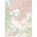 Southwest Missoula, MT FSTopo Preview 1