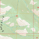 Southwest Missoula, MT FSTopo Preview 3