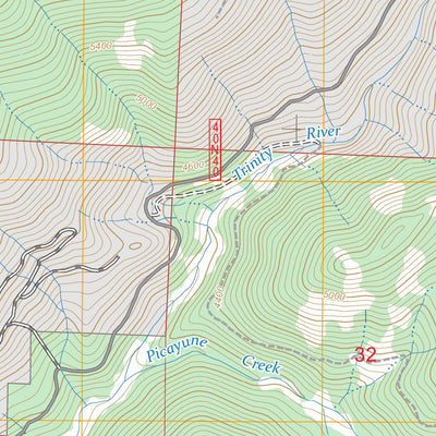 South China Mountain, CA FSTopo Preview 3