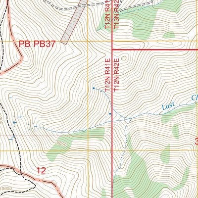 South Toiyabe Peak, NV FSTopo Preview 2