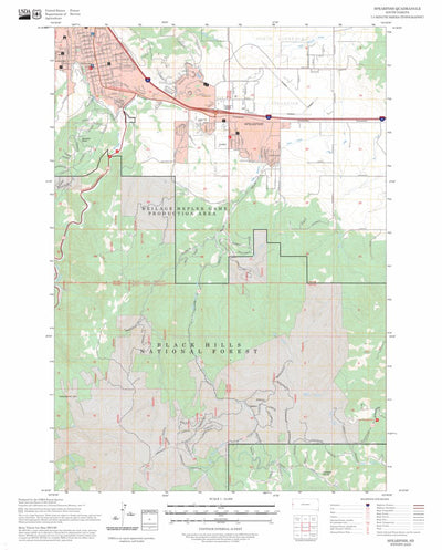 Spearfish, SD FSTopo Preview 1