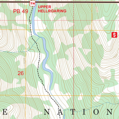 Specimen Creek, MT FSTopo Preview 3