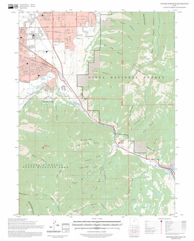 Spanish Fork Peak, UT FSTopo Preview 1