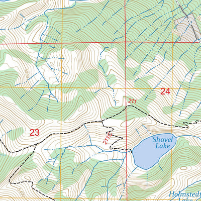 Spirit Lake West, WA FSTopo Preview 3