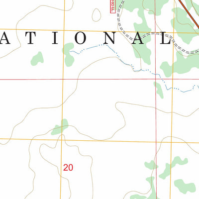 Spaulding Butte, CA FSTopo Preview 2