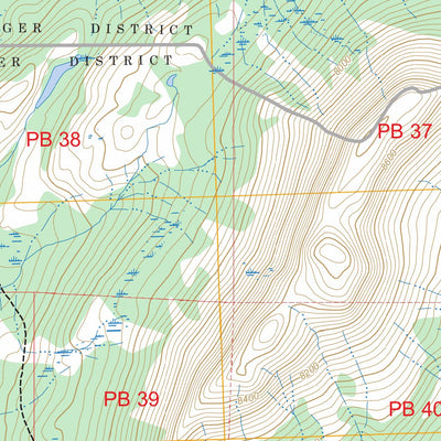 Spicer Meadow Reservoir, CA FSTopo Preview 3