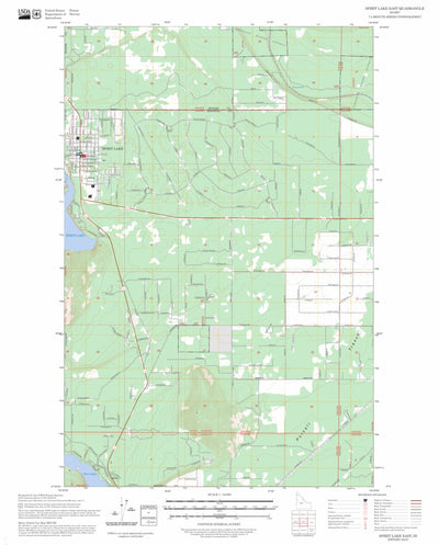 Spirit Lake East, ID FSTopo Preview 1
