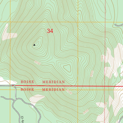 Spirit Lake East, ID FSTopo Preview 3