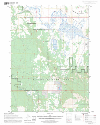 Sprague River West, OR FSTopo Preview 1