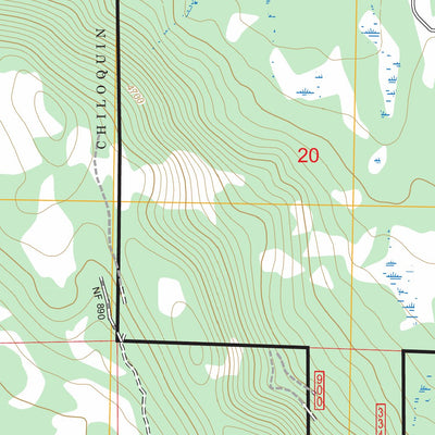 Sprague River West, OR FSTopo Preview 2