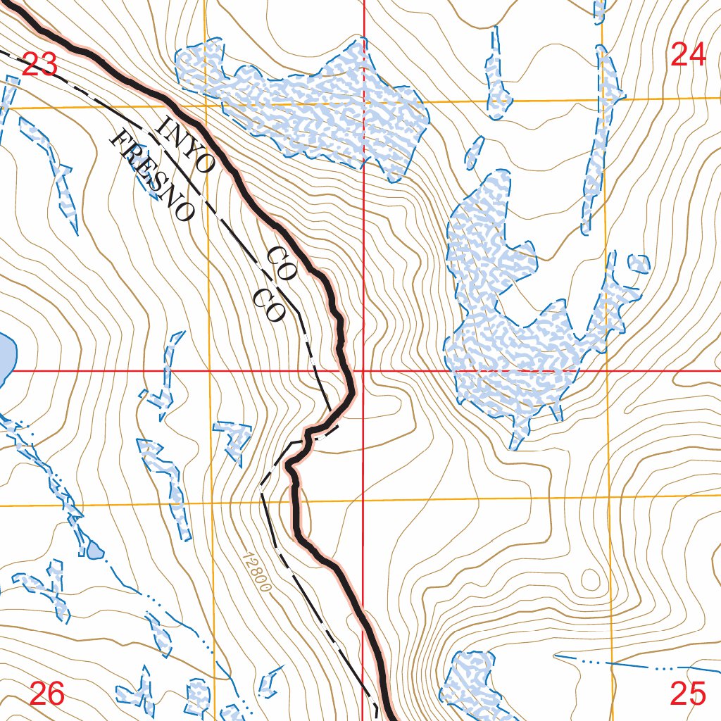 Split Mountain, CA FSTopo Map by US Forest Service - Topo | Avenza Maps