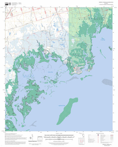 Spring Creek, FL FSTopo Preview 1