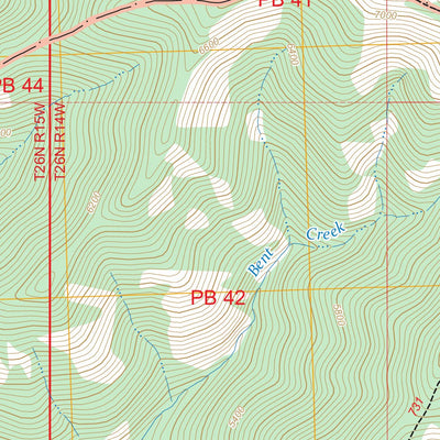Spotted Bear Mountain, MT FSTopo Preview 3