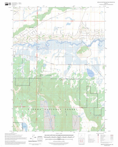 Sprague River East, OR FSTopo Preview 1