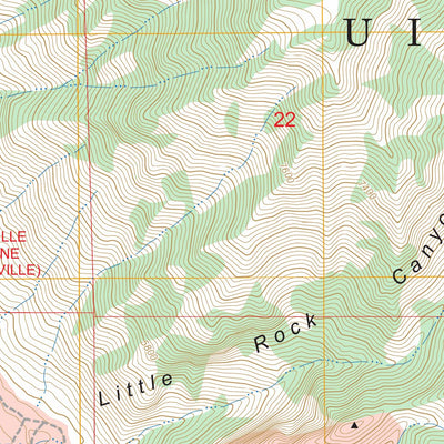 Springville, UT FSTopo Preview 3
