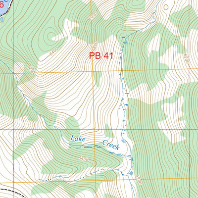 Spread Mountain, MT FSTopo Preview 3