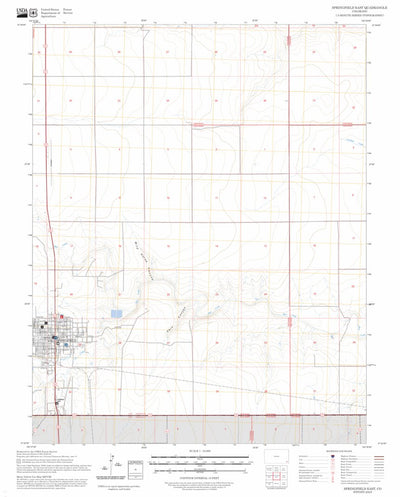 Springfield East, CO FSTopo Preview 1
