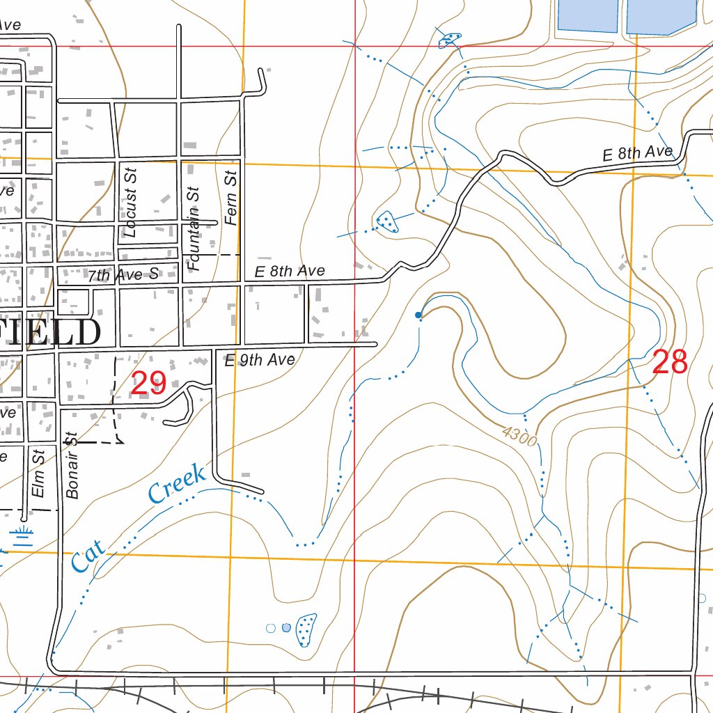 Eric Springfield Map Springfield East, CO FSTopo Map by US Forest Service - Topo | Avenza Maps