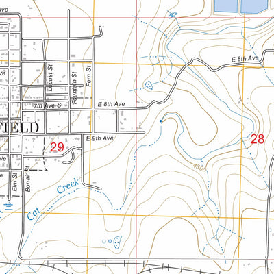 Springfield East, CO FSTopo Preview 3