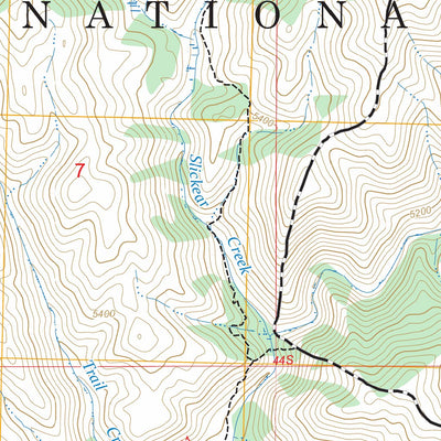 Sprout Mountain, ID FSTopo Preview 2