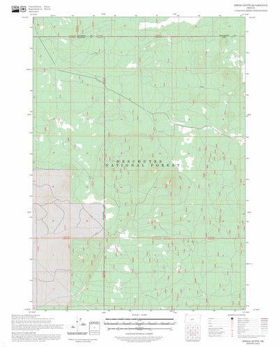 Spring Butte, OR FSTopo Preview 1