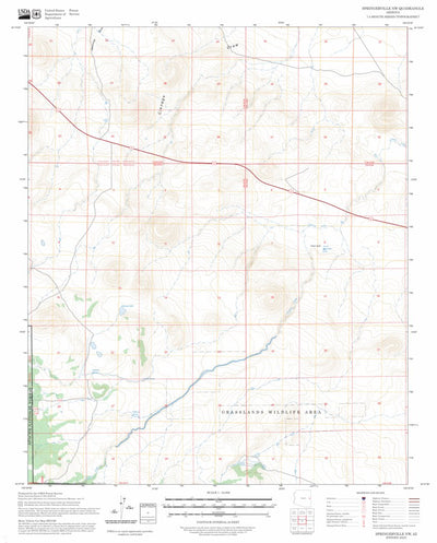 Springerville NW, AZ FSTopo Preview 1