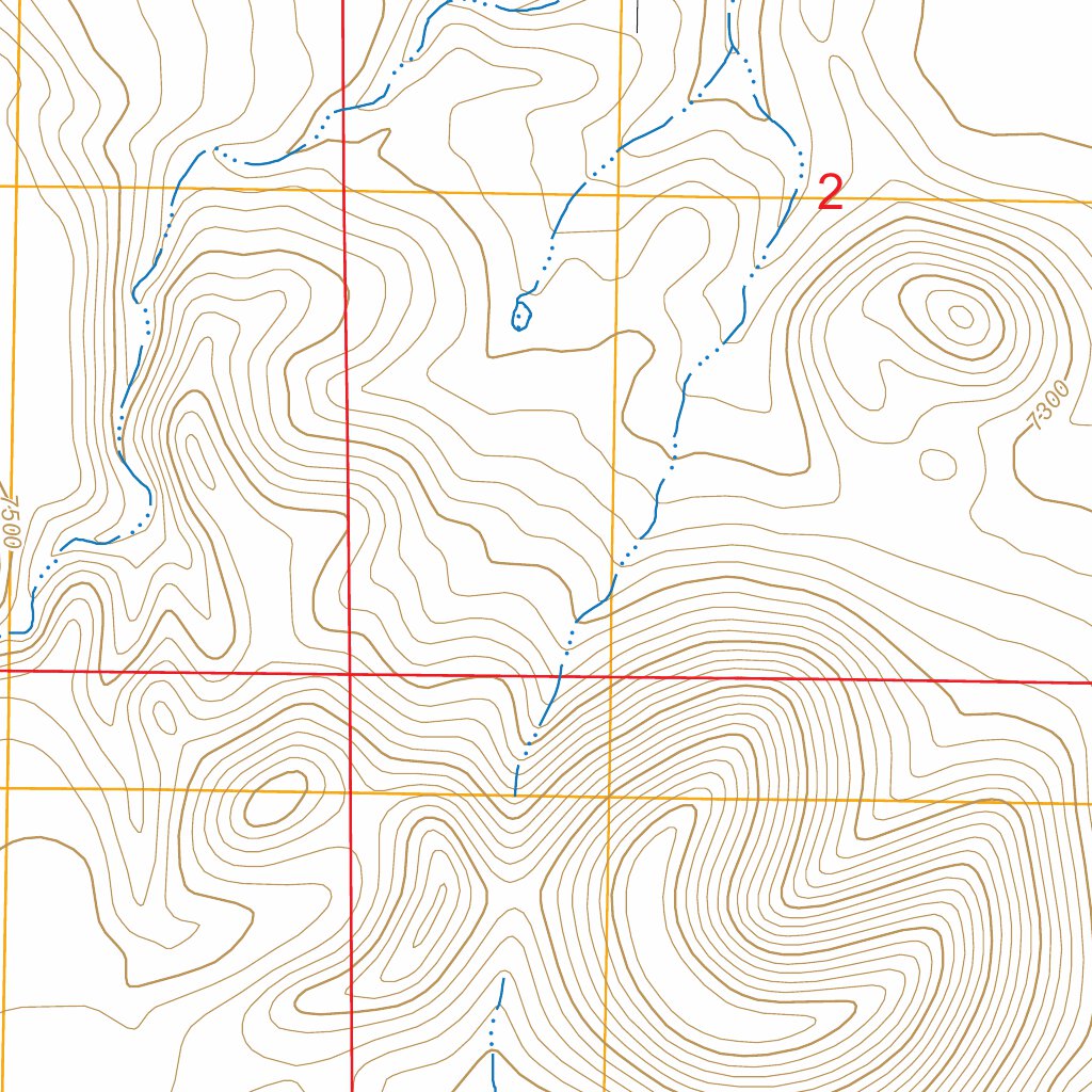 Springerville Lateral Map Springerville NW, AZ FSTopo Map by US Forest Service - Topo | Avenza Maps