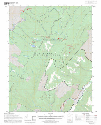 Spruce Knob, WV FSTopo Preview 1