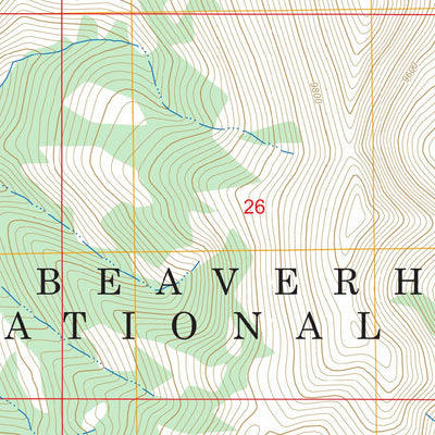 Spur Mountain, MT FSTopo Preview 2