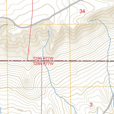 Squaw Spring, WY FSTopo Preview 2