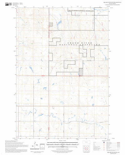 Square Top Butte, SD FSTopo Preview 1