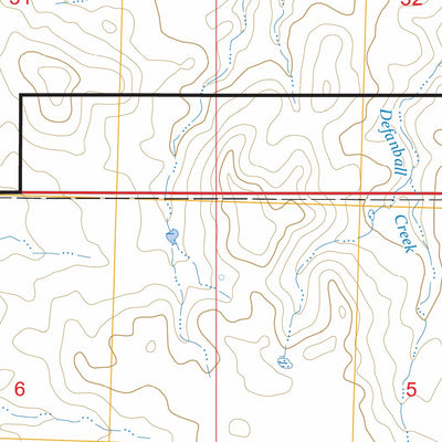 Square Top Butte, SD FSTopo Preview 2
