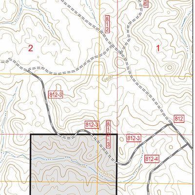 Squaw Gap, ND FSTopo Preview 3