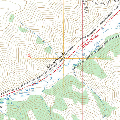 Springman Creek, WY FSTopo Preview 3