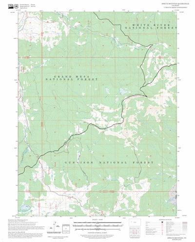 Spruce Mountain, CO FSTopo Preview 1