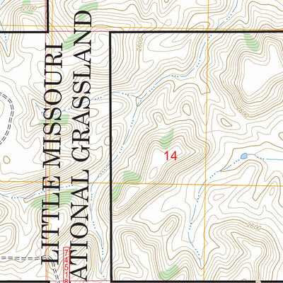 Square Butte, ND FSTopo Preview 3