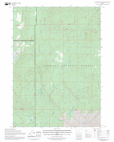 Stams Mountain, OR FSTopo Preview 1