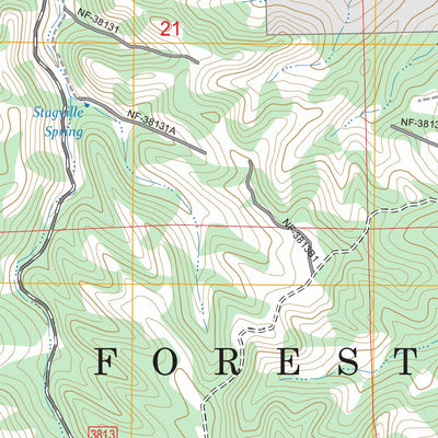 Stagville Draw, MT FSTopo Preview 3