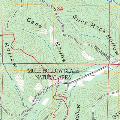 Stegall Mountain, MO FSTopo Preview 3