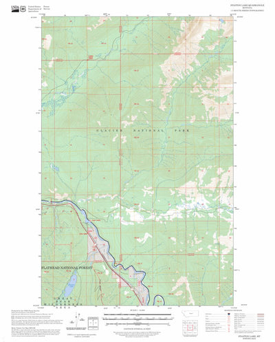Stanton Lake, MT FSTopo Preview 1
